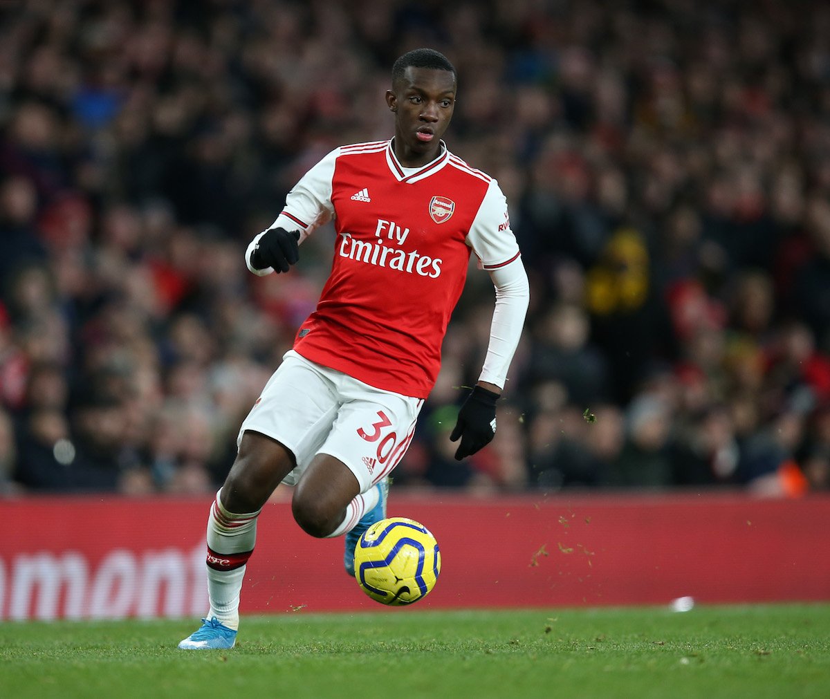 EXCLUSIVE: Arsenal's Eddie Nketiah can be 'one of the best strikers in the world' says former Gunner